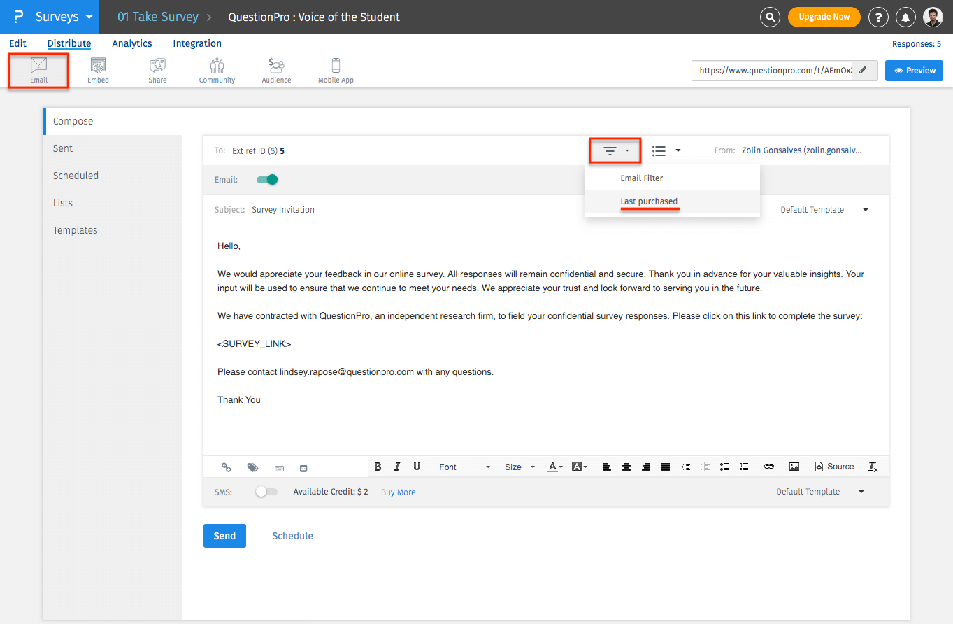 Survey Software Help Image